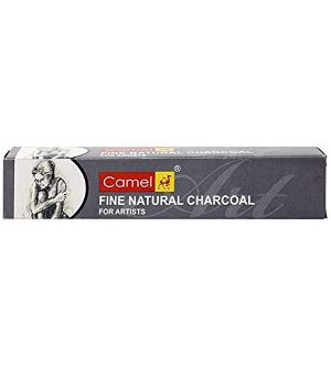 Camlin Camel Fine Natural Charcoal for Artist (10 g)