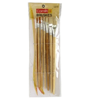 Camlin White Bristle Brushes (series 56)