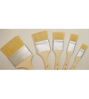 Camlin White Bristle Wash Brushes (series 58)