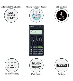 Casio FX-82ES-Plus-2nd Edition Scientific Calculator