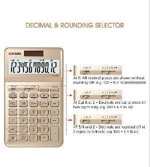 Casio JW-200SC-GD Desktop Calculator