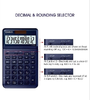 Casio JW-200SC-NY Desktop Calculator