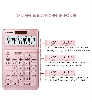 Casio JW-200SC-PK Desktop Calculator