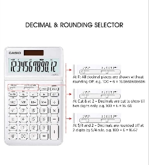 Casio JW-200SC-WE Desktop Calculator
