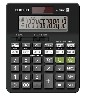 Casio MJ-12GST | GST Calculator