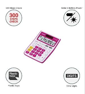 Casio MJ-12VCb-RD Desktop Calculator