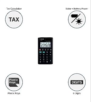 Casio SL-797TV Portable Calculator