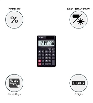 Casio SX-300 Portable Calculator